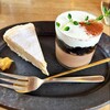 サオリスイーツ - 料理写真:チーズケーキとチョコムース　美味