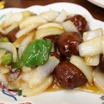 登龍軒 - 肉団子（甘酢）