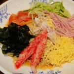 Bamiyan Hoshikawa Ekimae Ten - 七彩の冷やし中華(醤油)