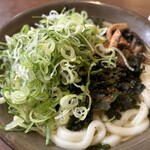 牧のうどん - わかめにしめじ