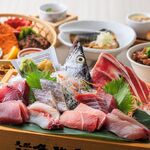 魚弥長久  - 料理写真:名物！魚弥長久刺身盛りプラン 5800円(税込)~