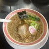 Kouraku En Ura Wa Ryo Ke Ten - 背脂中華そばは初食！中華そばに背脂トッピングしただけのやつなのだが、うめー！お好みは濃いめ・固めです。