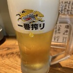 曽根屋 - 生ビール