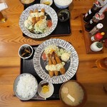 いづみ屋 - エビフライ定食