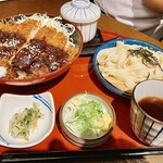 Sagami Ajiyoshi Ten - 味噌カツ丼ときしめん