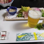 Echigo Tokamachi Kojimaya Hon Ten - やっぱり最初はビールですね♪