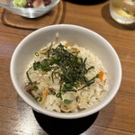 Wadatsumi Gifu - お茶漬けでもOK牧場な、炊き込みご飯、バリ旨(^^)/