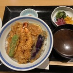 Ginza Tenichi Ikebukuro Nishibu Ten - 天丼ランチの全容