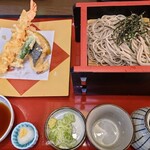 Sagami Oogaki Asakusa Ten - 大海老天ざるそば「竹」