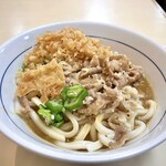 Men no Sho Tsurumaru Nishihonchoten - 季節限定 冷やしカレーぶっかけ 天かす投入