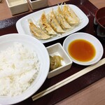 Xi'an Gyoza Neopasa Shizuoka Uri Ten - 浜松餃子定食5個　700円