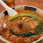 Yokarou Hibiya Ten - 排骨担々麺　大辛　柚子多め　　　1100円