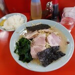 Ramen Shop Fukaya Ten - ネギチャーシューメン1150円 中ライス150円