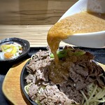 Hakata Tanka - ◆別添えジャポネソースをかけて頂くのですが、酸味が強くなく美味しいソース。 たっぷりかけて頂きます。^^