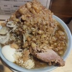 Ramen Fujimaru Hiratsuka Ten - つけ麵のつけ汁（野菜マシ100円）