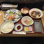 Uo Ichi - 店長おまかせお造り定食(1,800円)