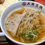 大阪王将 - 半ラーメン