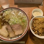 Chuka Soba Senmon Tanaka Soba Ten Sendai Izumi Chuo Minami Ten - 中華そばと肉めし