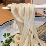 うどん処 硯家 - 麺　リフト