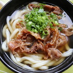 松原うどん - 肉うどん490円