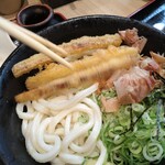 Suke San Udon Hara Ten - 連れ合いは肉ごぼ天ぶっかけ？かな？