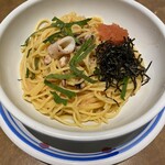 Jolly Pasta Mie Kawagoe Ten - お気に入り(*´◒`*)の 明太子とヤリイカパスタ⟡.·*.869円税込1.5倍＋200円税込⟡.·*.