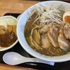 阿波らーめん 一徹 - 料理写真:あぶりチャーシュー麺 大 ￥1100 とんかつハーフ ￥300