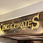 KING OF THE PIRATES - 店名のロゴも雰囲気出してる！