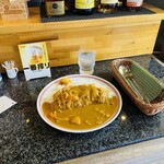 シャロン - 料理写真:さるなしかつカレー　１２５０円