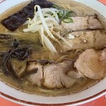 Kameya Ramen - みそラーメンをアップで