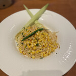 PASTA HOUSE AWkitchen FARM Tama Center Ten - コーンと青唐辛子のペペロンチーノ