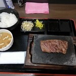 wonder steak Higashimatsuyama Ten - 牛ロースステーキレギュラー 1100円