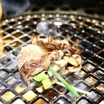 Yakiniku SEJONG Marunouchi Ten - うす切りネギ塩タン