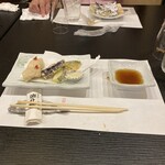 越中屋 - 鱧の揚げ物など