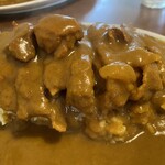 キッチン すみっこ - カツカレー大盛のアップ