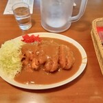 キッチン すみっこ - ロースカツカレー 1300円(税込)