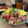 居酒屋 久利花 - 料理写真:マグロぷつ乗せネギトロ丼