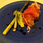 Ristorante La Soglia - やまゆりポークのロースト　甘く煮たパプリカと生ハム（2024.6）