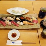 Tsukiji Sushi Sei Isetan Urawa Ten - 全体図。