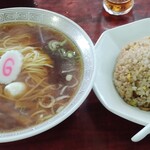 進来軒 - チャーハンラーメンセット