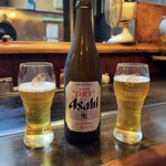 Shiosai - まずは瓶ビールで乾杯∩^ω^∩✨