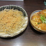 酒と魚と手打ち蕎麦 はやし - 【カラスミ蕎麦】＆【カツ丼（小盛り）】