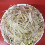 ラーメン二郎 - 麵少な目野菜ニンニク