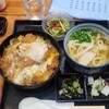 讃岐将軍 - 料理写真:カツ丼セットうどんはHoദ്ദിᱸ◡･)♬*.