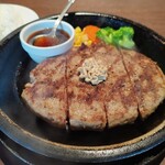 Ikinari Steak Ario Kameari Ten - ハンバーグ300ｇ1290円