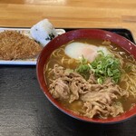 セルフうどん　とんぼ - 料理写真:カレー中華そばです☆　2024-0721訪問