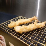 Hakata Tempura Takao UMU Minatoku Azabudai Ten - 海老と季節野菜定食　2,000円