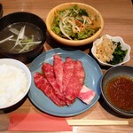 Yakiniku Namonaki Meiten e Ittou Nyuukon Ichimai Uri Yakiniku - 黒毛和牛カルビランチ②