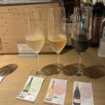 酒菜日和 ヨイノクチ - スパークリングワイン3種飲み比べ