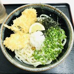 Teuchi Udon Kuukai - 鶏天ぶっかけ